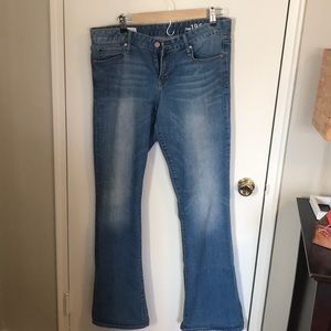 GAP perfect boot jeans sz 31L